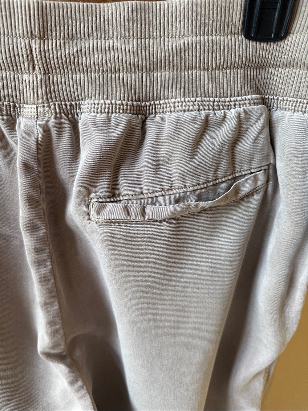aerie Taupe Drawstring Joggers - Picture 3 of 6